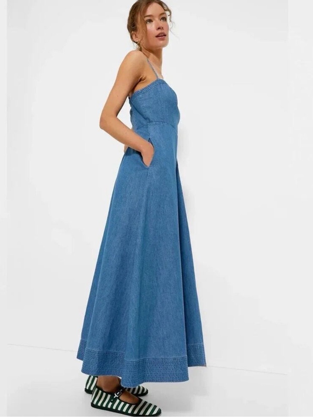 Tuckernuck Chambray Rhea Dress - Picture 4 of 9